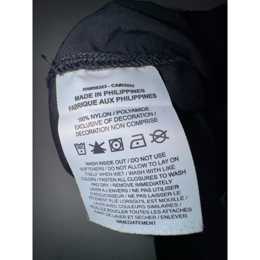 Nike Mens Sportswear Woven Cargo Track Windbreaker Pants Black Nylon Joggers S - Picture 9 of 13